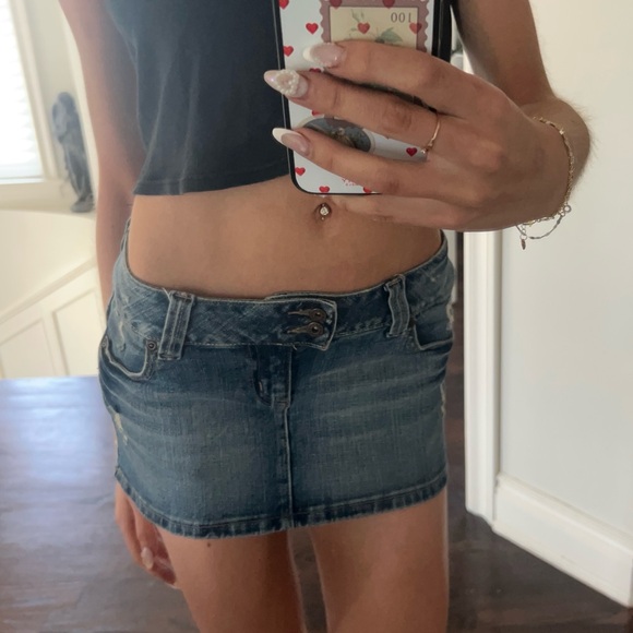 Garage denim mini skirt - Picture 5 of 5